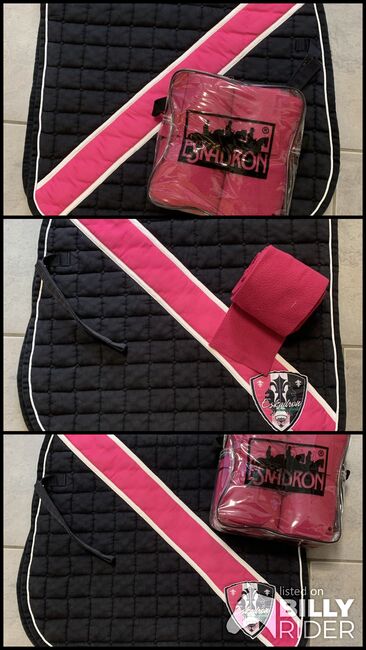 Eskadron Classic Sports Set DL Navy Pink, Eskadron, Vanessa , Dressage Pads, Nittendorf, Image 4