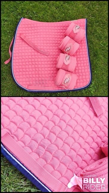 Eskadron Coral Classic Sports FS2019 Cotton Schabracke  Bondagen, Eskadron  Cotton Classic Sports , Charlotte Jamieson , Dressage Pads, Nienburg, Image 3
