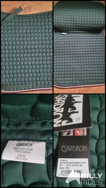 Eskadron Cotton Dark green, Eskadron Darkgreen, Marina Harke , Dressage Pads, Reken, Image 5