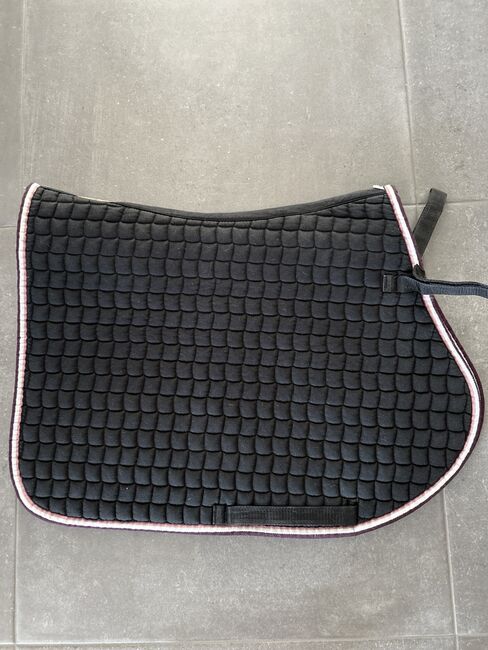 Eskadron Cotton Schabracke VS schwarz lila-rosa, Eskadron , Lisa, Dressage Pads, Frickenhausen