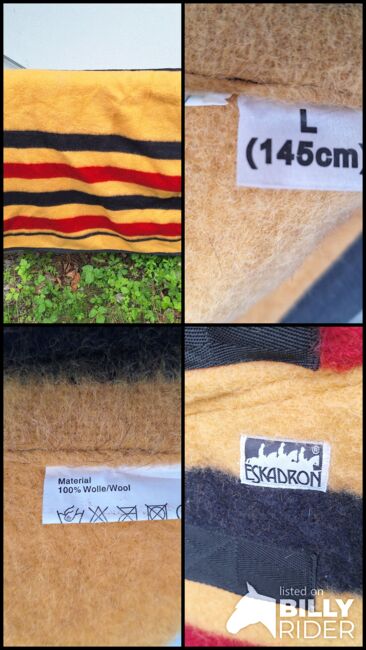 Eskadron Decke, Eskadron Abschwitzdecke Wolle , Heidi Waldherr , Pferdedecken, Lenggries, Abbildung 5
