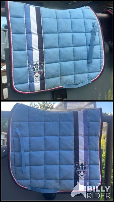 Eskadron Dl Sky Blue, Stella, Dressage Pads, Burg, Image 3