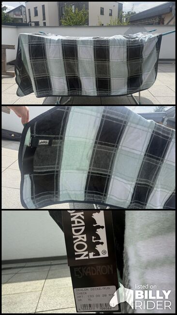 Eskadron Dralon 155cm SAMMLERSTÜCK, Eskadron Dralon Check, Jenny, Horse Blankets, Sheets & Coolers, Bonn, Image 4