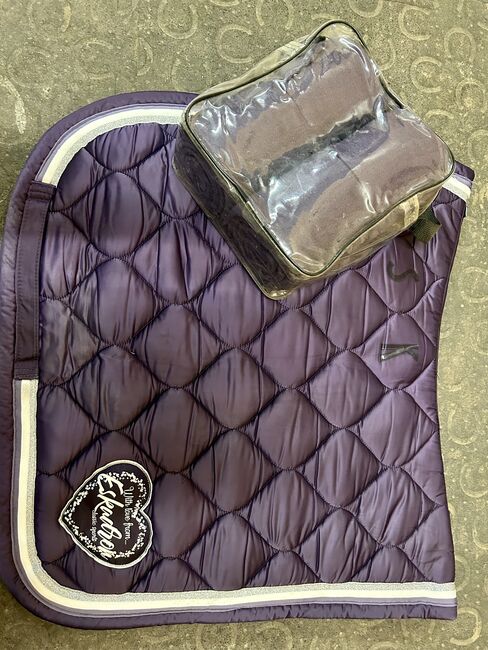 Eskadron Dressur Set (Plum), Eskadron, Lea, Dressage Pads, Traun, Image 3