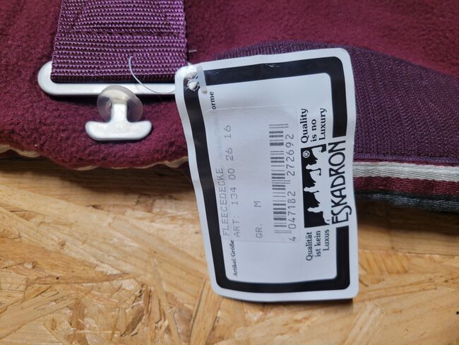 Eskadron Fleece Abschwitzdecke 135 cm NEU wine bordeaux, privat, Pferdedecken, friedrichsthal, Abbildung 2