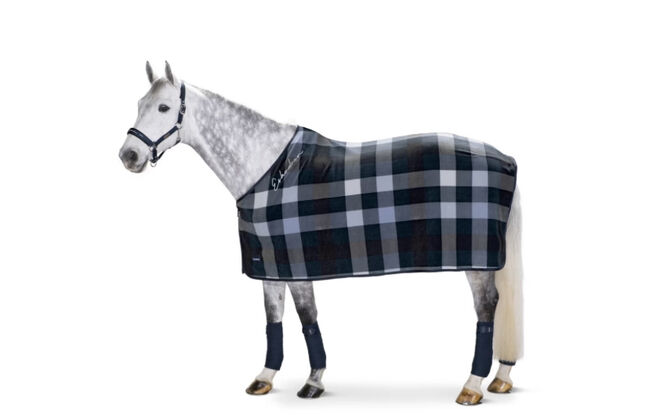 Eskadron Fleece Check Abschwitzdecke M/135cm, Eskadron  Fleece Check Classic Sports , Leon, Horse Blankets, Sheets & Coolers, Nürnberg , Image 2