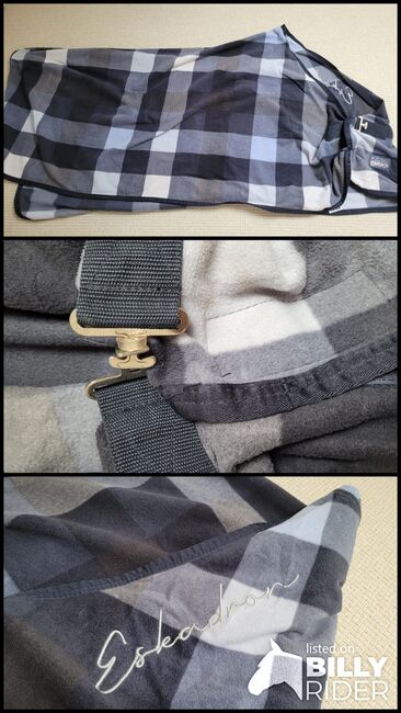 Eskadron Abschitzdecke Fleece Checked CS20, Eskadron CS20, Jana, Horse Blankets, Sheets & Coolers, Hannover, Image 4