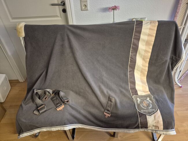 Eskadron fleece Stripe basaltgrey L (145 cm), Eskadron  Fleece Stripe, Marina, Pferdedecken, Sankt Augustin, Abbildung 2