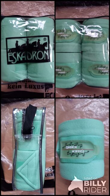 Eskadron Fleece Bandagen Gr. WB Mintgreen/Mint, Eskadron, Jasmin, Horse Bandages & Wraps, Schwangau, Image 6