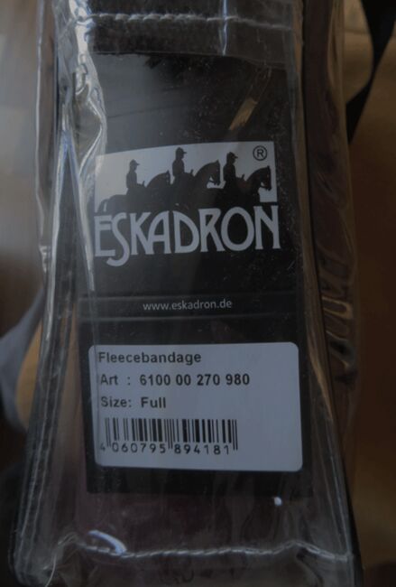 Eskadron Fleecebandagen Gr. FULL WB dunkles berry in OVP NEU, Eskadron, sunnygirl, Horse Bandages & Wraps, München, Image 2