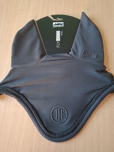 Eskadron Fliegenhaube Dynair Mesh Essence darkolive Full / WB, Eskadron Essence, Pferdi, Fliegenschutz, Ponitz