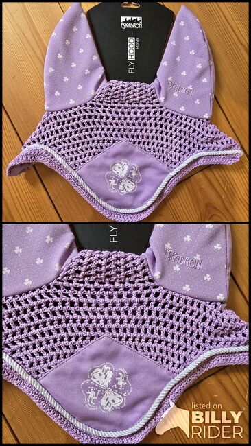 Eskadron Fliegenhaube Nici 2016 Pony light purple, Eskadron Nici, Pferdi, Fliegenschutz, Ponitz, Abbildung 3