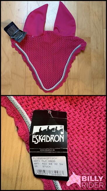Eskadron Fliegenohren Pink, Gr. WB, Neu, Eskadron, Jasmin, Fliegenschutz, Otterfing, Abbildung 3