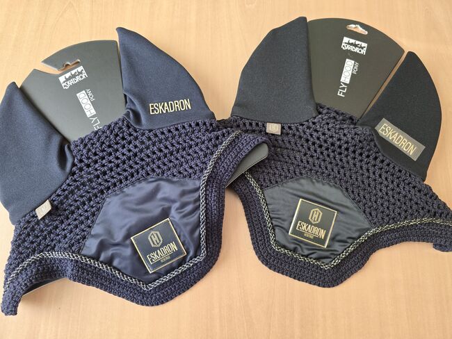 Eskadron Fliegenhaube Pony Heritage antique green navy, Eskadron Heritage, Pferdi, Ochrona koni przed owadami , Ponitz