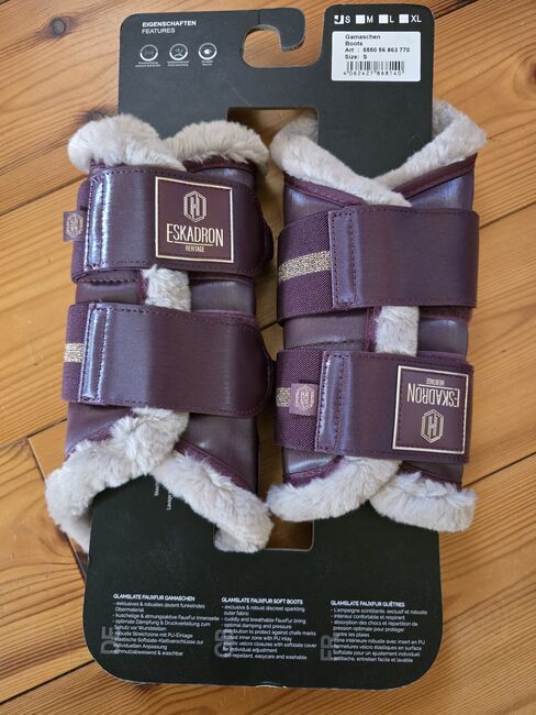 Eskadron Gamaschen cassis Gr. S Pony Heritage, Eskadron Heritage, Pferdi, Tendon Boots, Ponitz