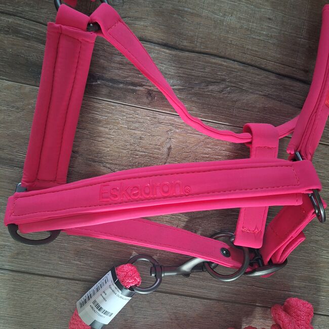 Eskadron Halfter mit Führstrick Reflexx Pink, ADN, Halfter, Duisburg, Abbildung 5
