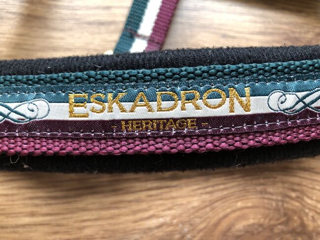Eskadron Halfter Heritage Racinggreen P1 Set, Eskadron  P1 Halfter-Set HW 2016 (racinggreen/merlot/pearl), Corinna, Halfter, Waltrop, Abbildung 13
