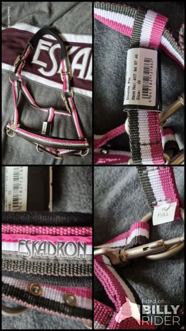 Eskadron Halfter Wb Next Generation pink/white/navy, Eskadron , Bettina Behrend , Halfter, Neu-Eichenberg, Abbildung 5