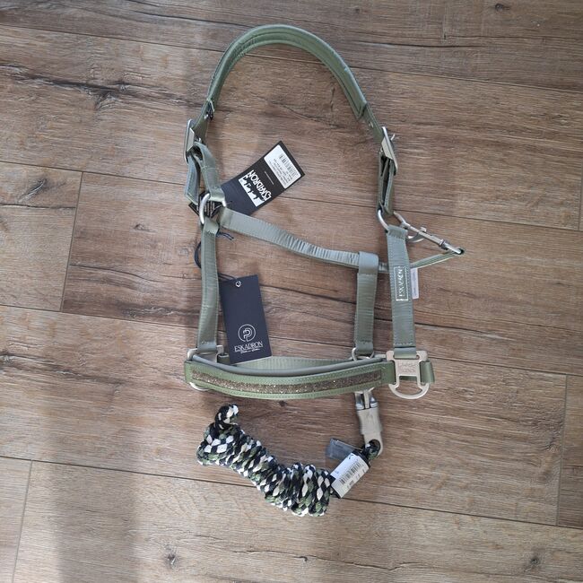 Eskadron Halfter WB Ashgreen mit Führstrick, Eskadron , ADN, Halters, Duisburg