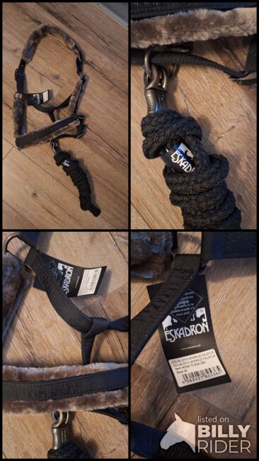 Eskadron Halfter FauxFur Essence WB mit Strick, Eskadron , ADN, Halters, Duisburg, Image 5