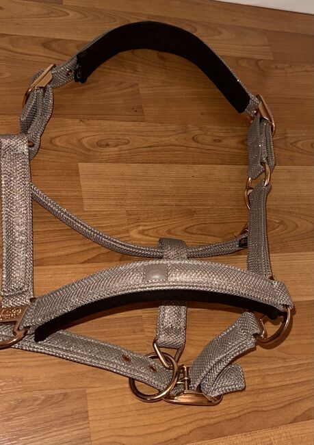 Eskadron Halfter, Eskadron  ESKADRON Halfter GLITTER-MESH DOUBLEPIN, Alea Wollseif, Halters, Hamburg , Image 4