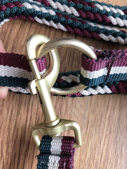 Eskadron Halfter Heritage Racinggreen P1 Set, Eskadron  P1 Halfter-Set HW 2016 (racinggreen/merlot/pearl), Corinna, Halters, Waltrop, Image 8