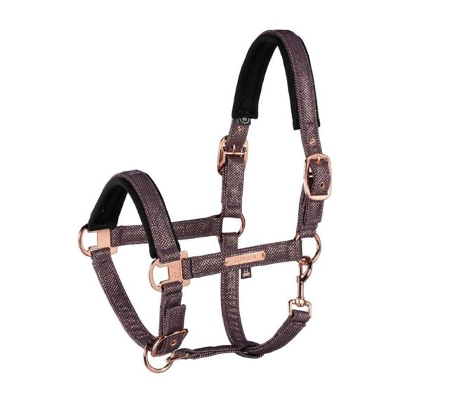 Eskadron Halfter Warmblut WB glitter mesh deepberry, Eskadron , Julia Alexandra, Halters, Georgsmarienhütte