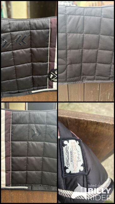 Eskadron Heritage Schabracke schwarz Big Square, Eskadron, Nadine Seefried, Dressage Pads, Madlitz-Wilmersdorf Wilmersdorf, Image 5