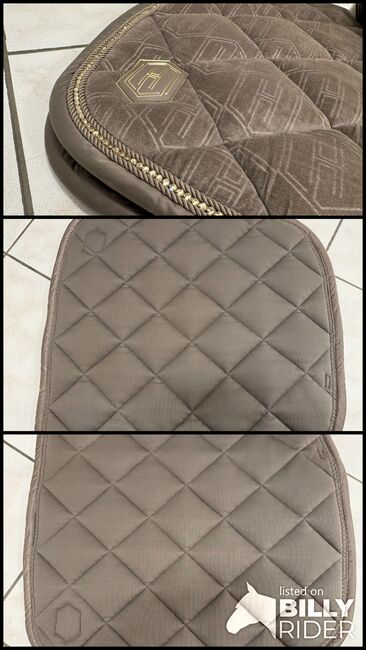 Eskadron Heritage Schabracke plaza taupe, Eskadron Heritage, Kristin B., Dressage Pads, Herzogenaurach, Image 4