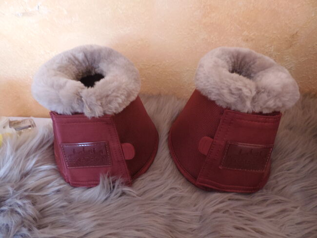 Eskadron Hufglocken FAUXFUR Classic Sports rustic red XXL, ESkadron FAUXFUR Classic Sports , Lisa, Hoof Boots & Therapy Boots, Bühlertal