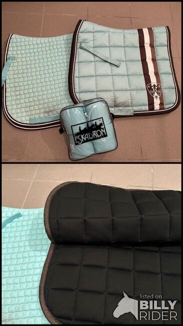 Eskadron Iceblue, Eskadron  Big Square, Cotton und Bandagen , Laura Stübe, Dressage Pads, Emmerich am Rhein , Image 3