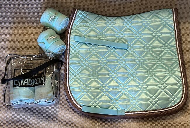 Eskadron Ice Blue Set, Eskadron Brillant , Jen, Dressage Pads, Hatzfeld (Eder)