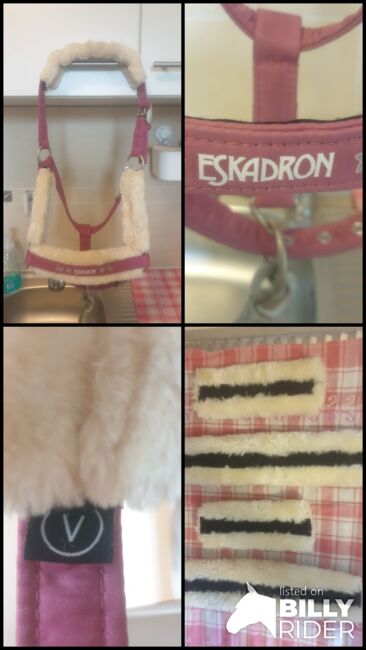 Eskadron Lammfellhalfter mit Strick, Eskadron  Glossy FauxFur Pink Young Star HW 18/19, Marina Schwettmann , Halters, Wardenburg, Image 15