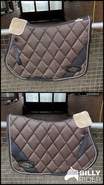 Eskadron mesh Glitter Black vs, Eskadron  Mesh Glitter black, Carolin Ostermann , Dressage Pads, Voltlage, Image 3