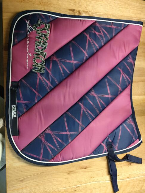 Eskadron Next Generation Pad Bicolor Deep Pink Navi DL, Eskadron  Next Generation , Sandra, Dressage Pads, Altena, Image 3