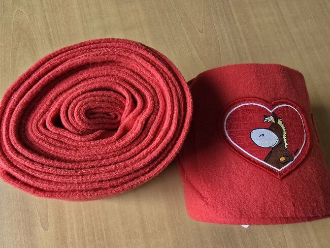 Eskadron Nici Bandagen rot 2 Stück, Eskadron Nici, Pferdi, Bandaże i owijki, Ponitz, Image 2