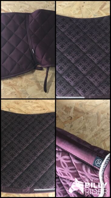 Eskadron Platinum Schrabracke Velvet Ornamenst Blackberry DL, privat, Dressage Pads, friedrichsthal, Image 5