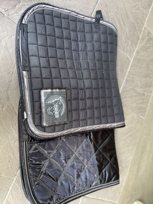 Eskadron Platinum Dressurset, Eskadron  Platinum ebony, Friederike , Dressage Pads, Lienen, Image 2