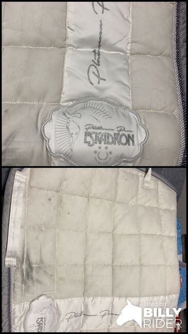 Eskadron Platinum PURE Schabracke BIG SQUARE  weiß, Eskadron , Yvonne, Dressage Pads, Bergisch Gladbach , Image 3