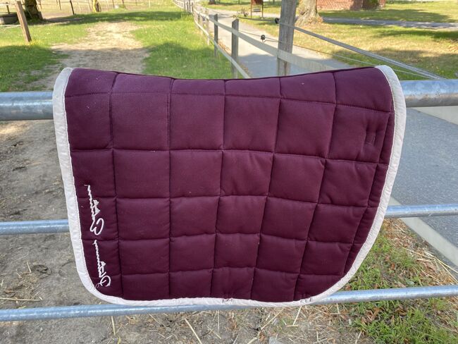 Eskadron Platinum Set Blackberry DL Schabracke und WB Bandagen, Eskadron Platinum Blackberry, Linda, Dressage Pads, Hünxe, Image 4