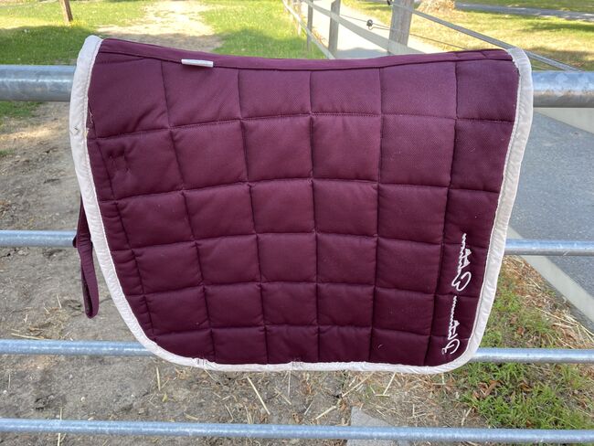 Eskadron Platinum Set Blackberry DL Schabracke und WB Bandagen, Eskadron Platinum Blackberry, Linda, Dressage Pads, Hünxe, Image 5