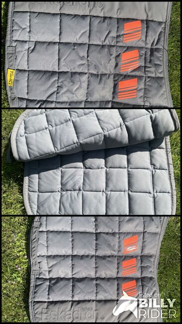 Eskadron Reflexx Schabracke reflektierend grau Dressur, Eskadron  Reflexx, Charly, Dressage Pads, Spelle, Image 4