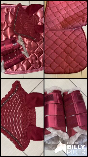 Eskadron rustic red Set Mattglossy Crystal Schabracke ect, Eskadron  Rustic Red, Leon, Dressage Pads, Nürnberg , Image 6