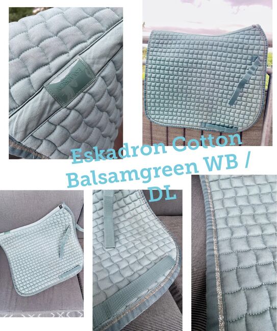 Eskadron Schabracke Balsamgreen, Eskadron  FS21 , Daniela , Dressage Pads, Virneburg 