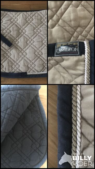 Eskadron Schabracke beige navy, Eskadron , Privat, Dressage Pads, Dinklage , Image 6