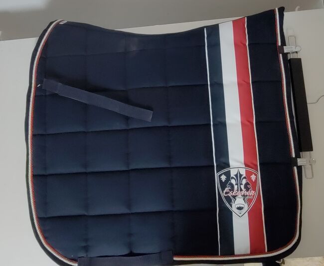 Eskadron Schabracke Big Square, navy, Dressur, Warmblut, Eskadron Eskadron Schabracke Big Square, navy, Dressur, Warmblut, Paulina, Dressage Pads, Thundorf in Unterfranken