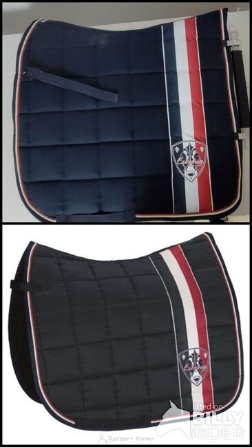 Eskadron Schabracke Big Square, navy, Dressur, Warmblut, Eskadron Eskadron Schabracke Big Square, navy, Dressur, Warmblut, Paulina, Dressage Pads, Thundorf in Unterfranken, Image 3