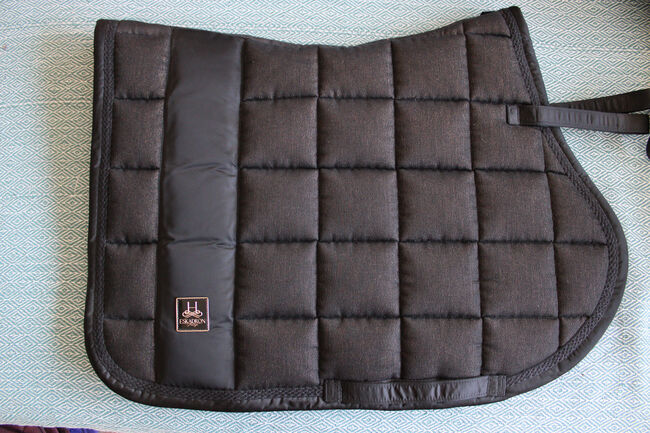 Eskadron Schabracke Schwarz glitter VS + passende gamaschen in S, Eskadron , Alex , Dressage Pads, Köln , Image 2