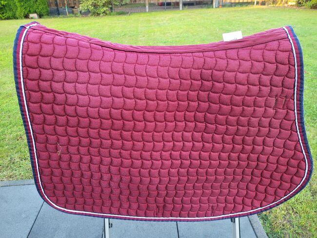 Eskadron Schabracke brillant bordeaux VSS, privat, Dressage Pads, friedrichsthal, Image 5