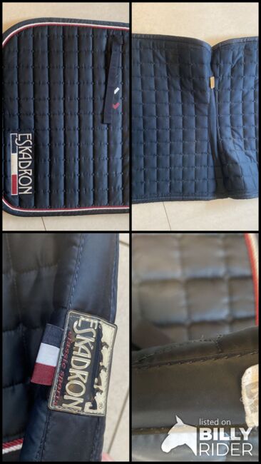 Eskadron Schabracke DL Navy Glitzer Satin, KJ, Dressage Pads, Heppenheim, Image 7
